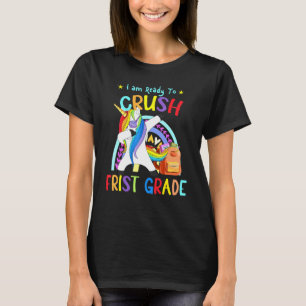 Camiseta Pronta Para Esmagar O Dabbing Primeiro Grau Unicor