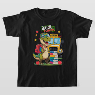 Camiseta Pronto para a Escola – Edição Dino