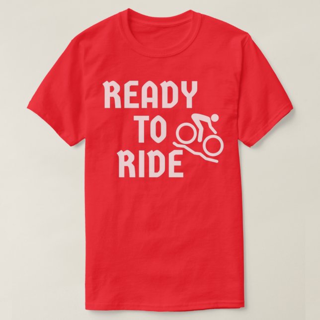Camiseta Pronto para andar 2 (Frente do Design)