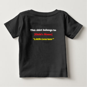 Camiseta "Pronto para Aprender, Pronto para Brilhar!" – Lin
