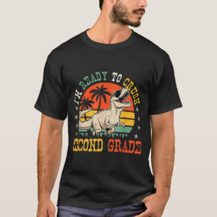 Camiseta Pronto para arrasar a 2ª série divertido volta às 
