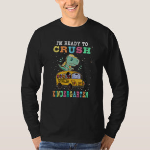 Camiseta Pronto para arrasar o jardim de infância