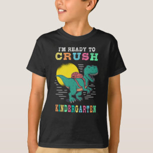Camiseta Pronto para arrasar o jardim de infância