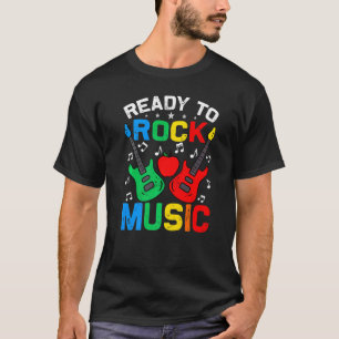 Camiseta Pronto Para Arrastar Música De Volta Para O Violão