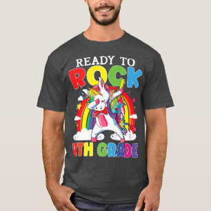 Camiseta Pronto Para Atingir Raparigas Do 4º Grau Do Unicór