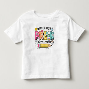 Camiseta Pronto para Aventura no Pré-Escolar!