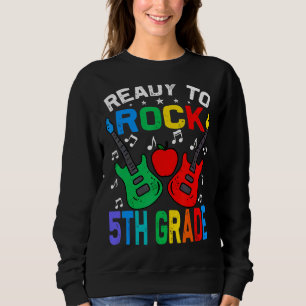 Camiseta Pronto Para Balançar 5 De Volta À Guitarra Escolar