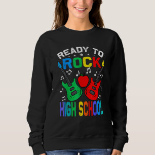 Camiseta Pronto Para Balançar Guitarra de Volta às Aulas do
