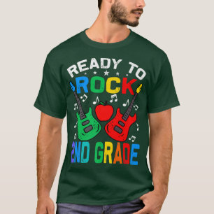 Camiseta Pronto Para Balançar O segundo De Volta À Escola D