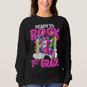 Camiseta Pronto Para Balançar O Unicórnio Da Classe 1rua De
