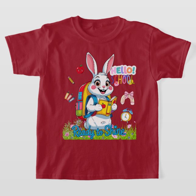 Camiseta Pronto para Brilhar, Aluno da Primeira Série! (Postura )