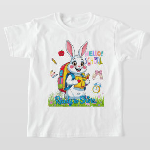 Camiseta Pronto para Brilhar, Aluno da Primeira Série!
