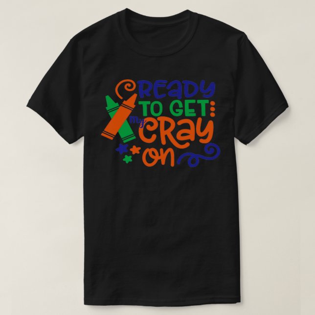 Camiseta Pronto para colocar minha cinza (Frente do Design)