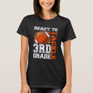 Camiseta Pronto Para Combater O Primeiro Dia Da Escola Do T