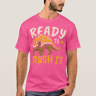 Camiseta Pronto Para Esmagá-Lo Ankylosaurus Paleontologista