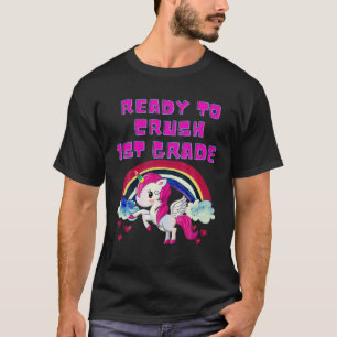 Camiseta Pronto Para Esmagar 1Rua. Dabbing Unicorn. Voltar