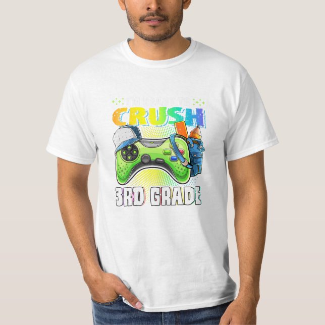 Camiseta Pronto para Esmagar 3º Grau (Frente)