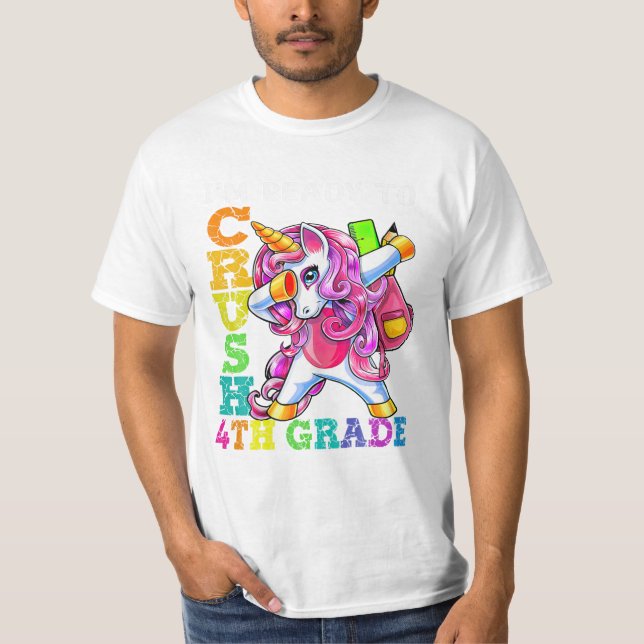 Camiseta Pronto para Esmagar 4º Grau (Frente)