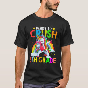 Camiseta Pronto Para Esmagar A Dabbing Grau 5 Unicorn De Vo