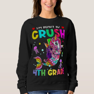 Camiseta Pronto Para Esmagar A Garota Do Unicórnio Do 4º An