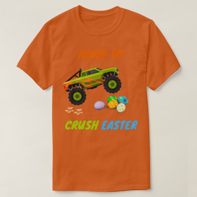 Camiseta Pronto Para Esmagar A Páscoa 2 (Frente do Design)