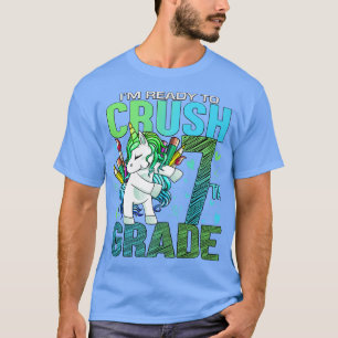 Camiseta Pronto para Esmagar a Sétima Série 7 de Volta à Es