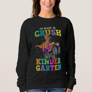 Camiseta Pronto Para Esmagar Caminhão Monstro Do Dinossauro
