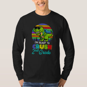 Camiseta Pronto Para Esmagar Dinossauro De Grau segundo De