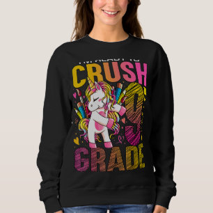 Camiseta Pronto Para Esmagar O 9º Ano De Volta À Unidade Es