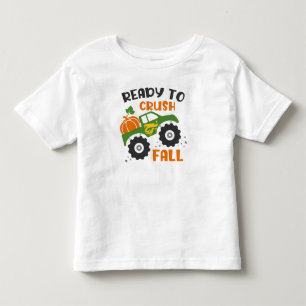 Camiseta Pronto Para Esmagar O Caminhão Monstro Da Pumpkin