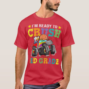 Camiseta Pronto Para Esmagar O Caminhão Monstro De Terceiro