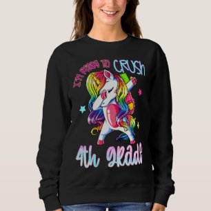 Camiseta Pronto Para Esmagar O Dabbing Unicorn Back T