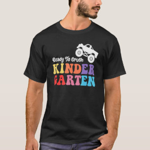 Camiseta Pronto Para Esmagar O Jardim De Infância