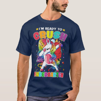 Camiseta Pronto Para Esmagar O Jardim De Infância A Dabbing