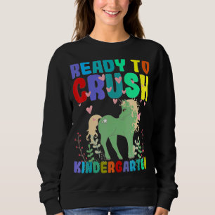 Camiseta Pronto Para Esmagar O Jardim De Infância De Volta