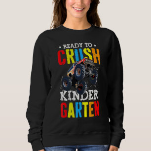 Camiseta Pronto Para Esmagar O Monstro Do Jardim De Infânci