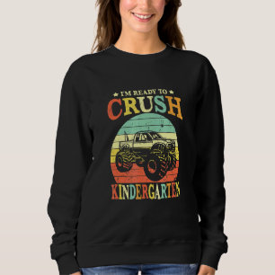 Camiseta Pronto Para Esmagar O Monstro Do Jardim De Infânci