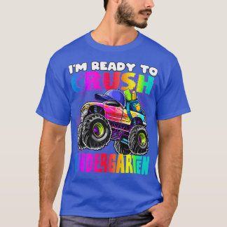 Camiseta Pronto Para Esmagar O Monstro Do Jardim Do Caminhã