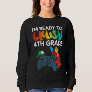 Camiseta Pronto para esmagar o quarto jogador de vídeo do 4