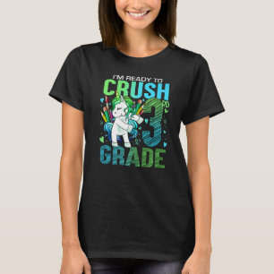 Camiseta Pronto Para Esmagar O Terceiro Grau De Volta À Uni