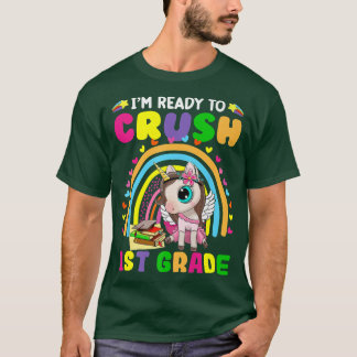Camiseta Pronto Para Esmagar O Unicórnio Da Série 1rua De V
