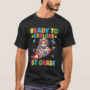 Camiseta Pronto Para Explorar 1ª Série Espaço Legal De Volt