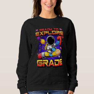 Camiseta Pronto Para Explorar Astronauta da 1ª Série de Vol