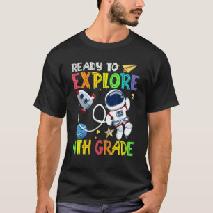 Camiseta Pronto Para Explorar Astronauta da 4ª Série De Vol