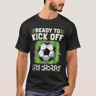Camiseta Pronto Para Iniciar o Futebol de 5ª Série Primeiro