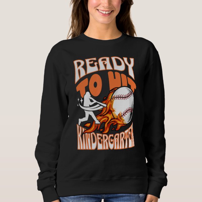 Camiseta Pronto para ir ao jardim de infância (Frente)