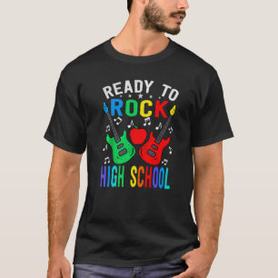 Camiseta Pronto Para Jogar O Violão De Segundo grau De Volt