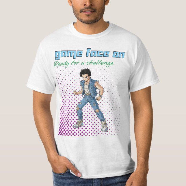 Camiseta Pronto Para o Desafio  (Frente)