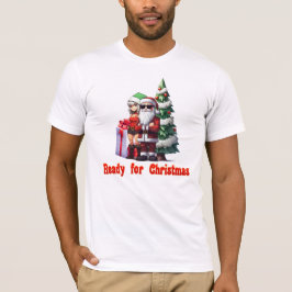 Camiseta Pronto para o Natal
