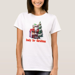 Camiseta Pronto para o Natal